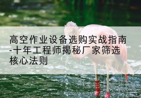 鲅鱼圈剪叉式升降机厂家-高空作业设备选购实战指南-十年工程师揭秘厂家筛选核心法则